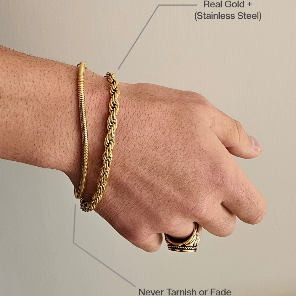 Rope Chain Men’s Bracelet