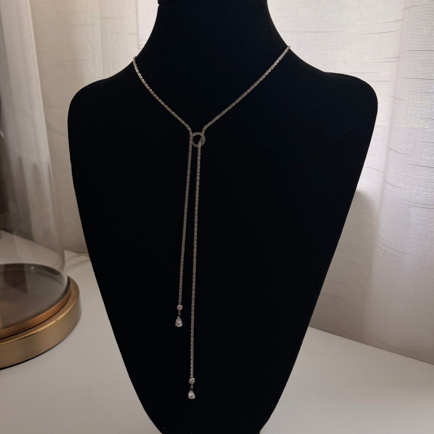 Knot Lariat Necklace