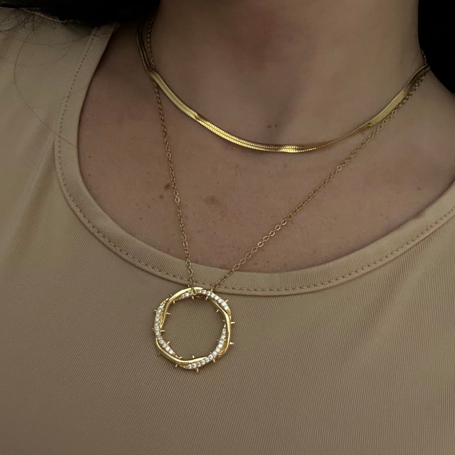 Thorn Crown Necklace