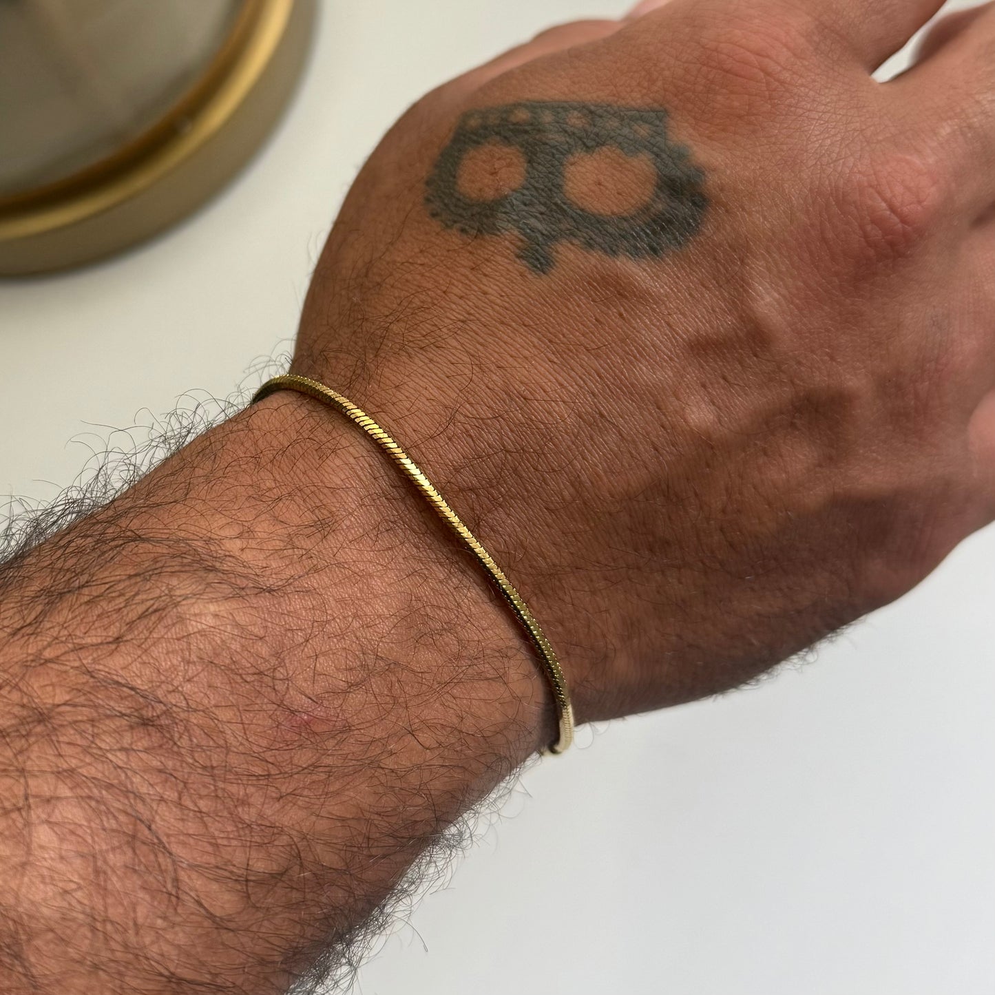 Square Snake Men’s Bracelet