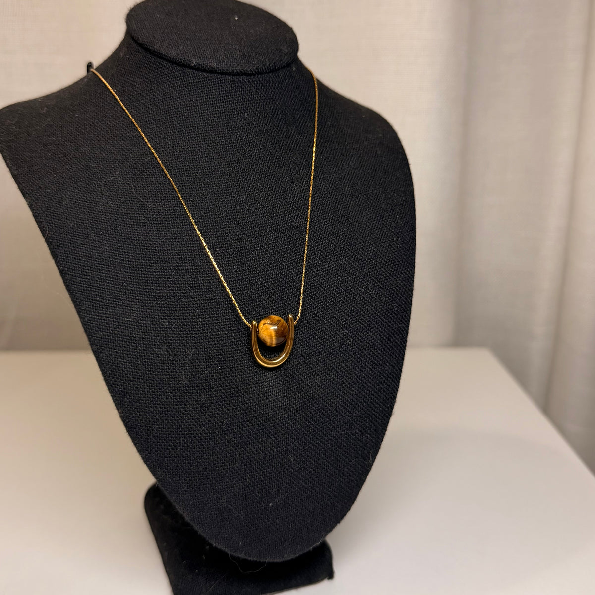 Fall France Round Necklace