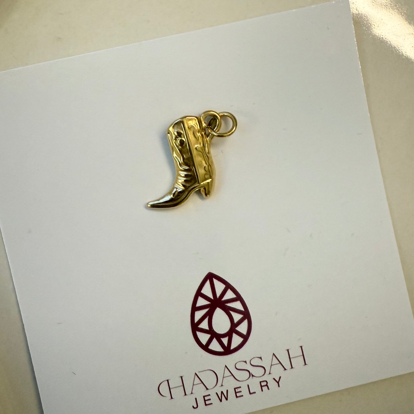 Cowboy Boot Charm