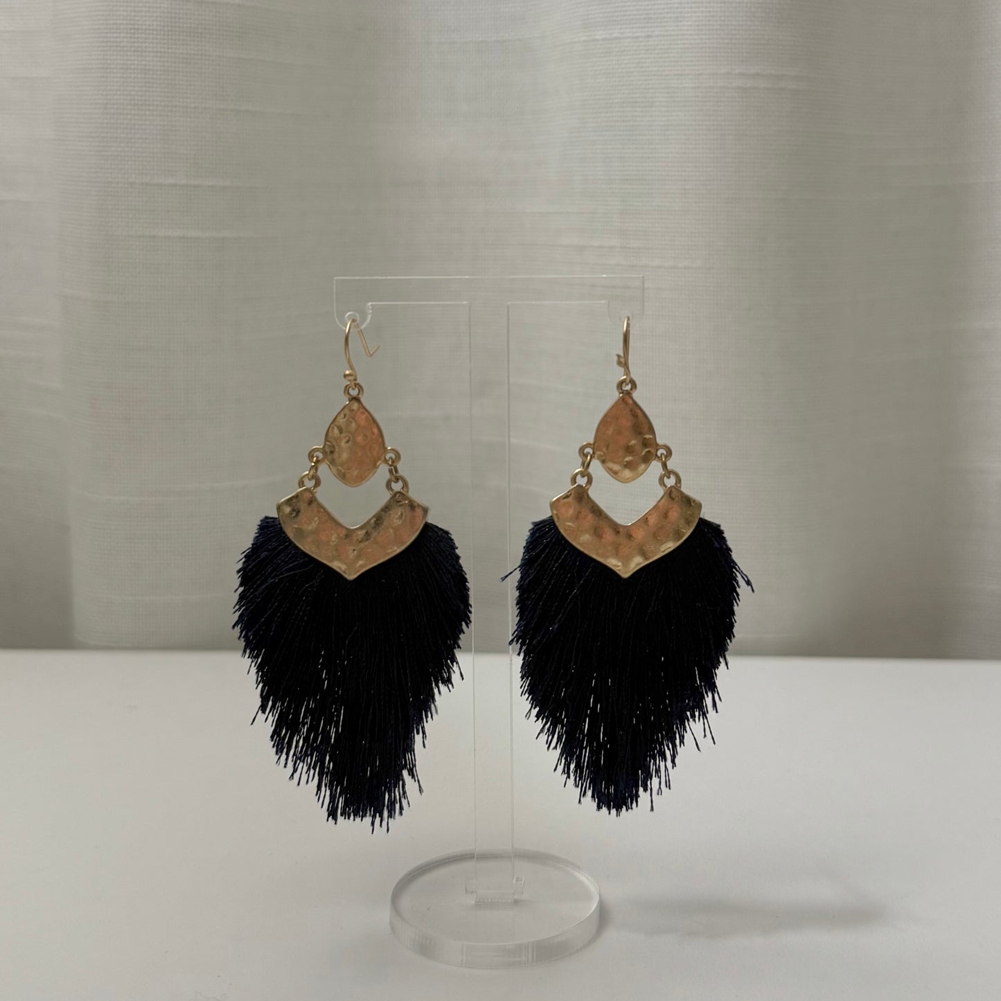 Navy Blue Earrings
