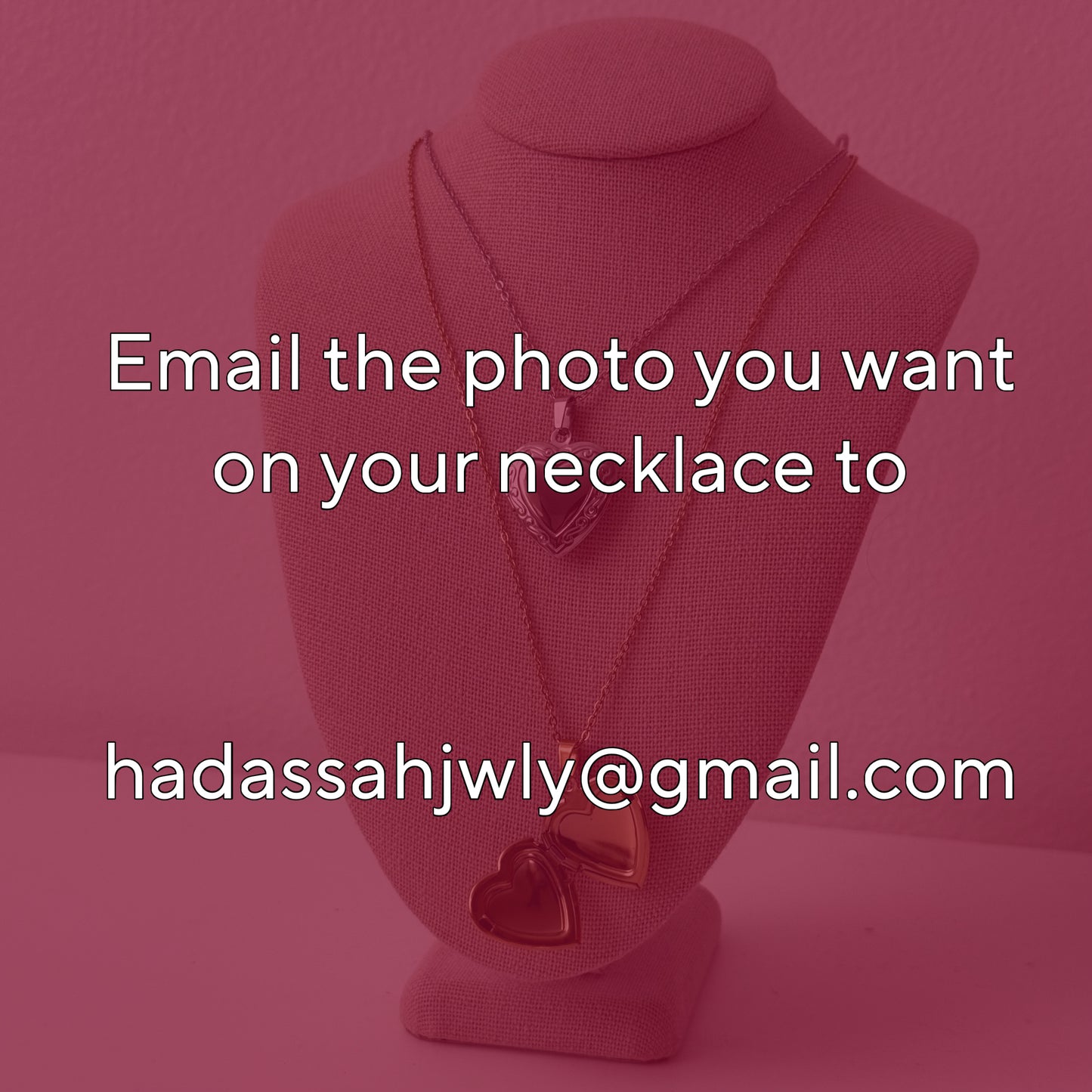 Personalized Photo Necklace