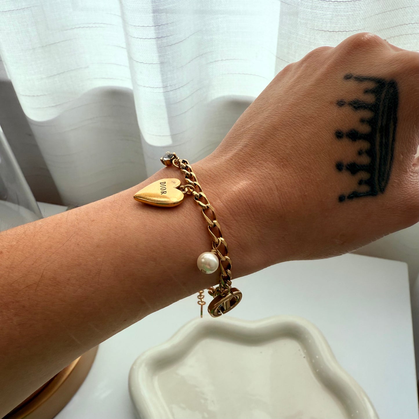 D Charm Bracelet