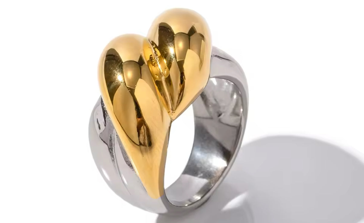 Lover Bi-color Ring
