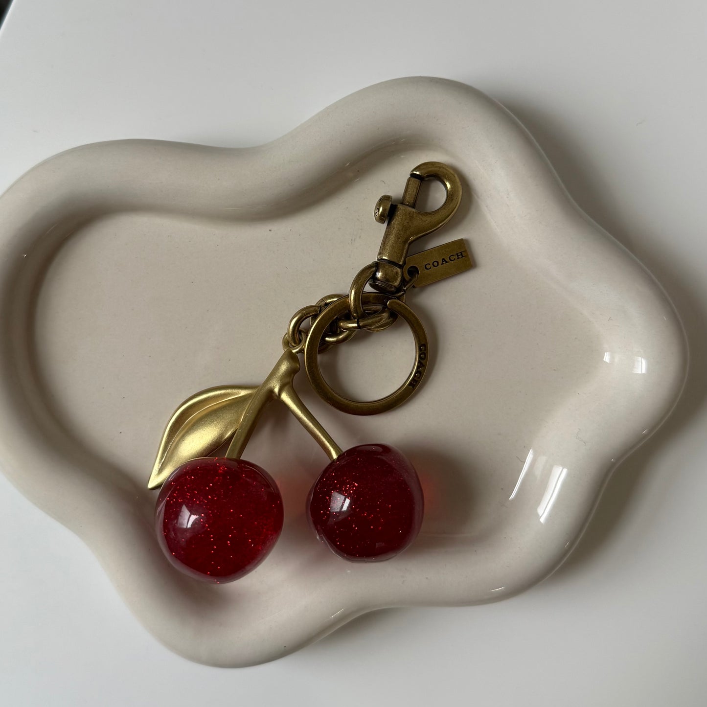 Cherry Bag Charm