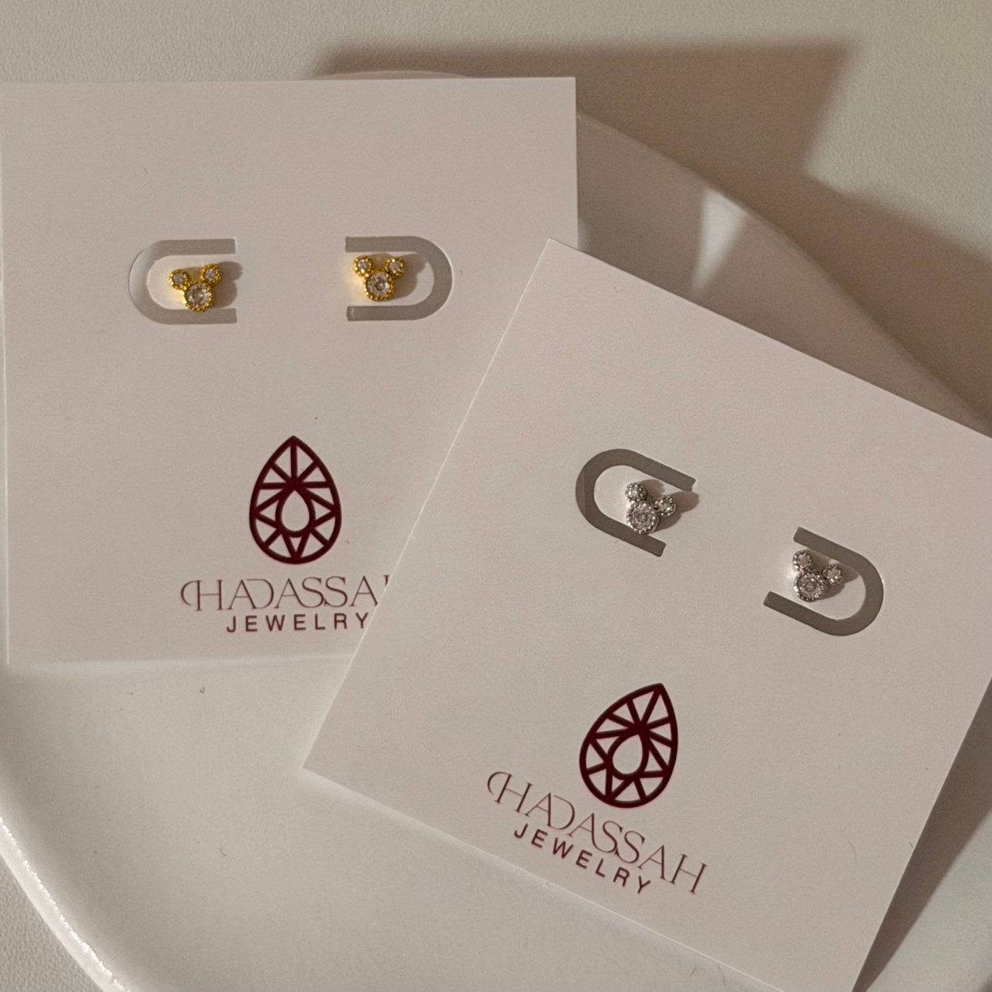 Mickey Earrings Studs