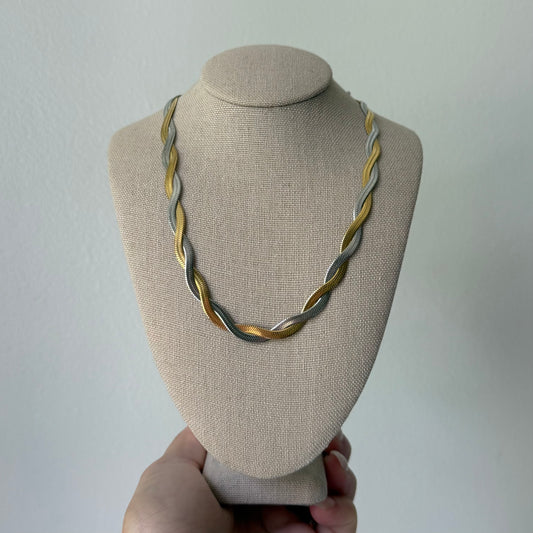 Dos Tonos Snake Necklace