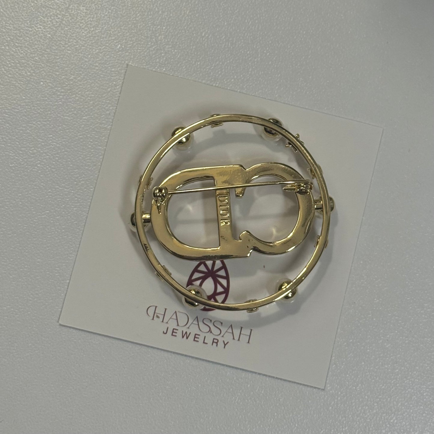 CD Brooch