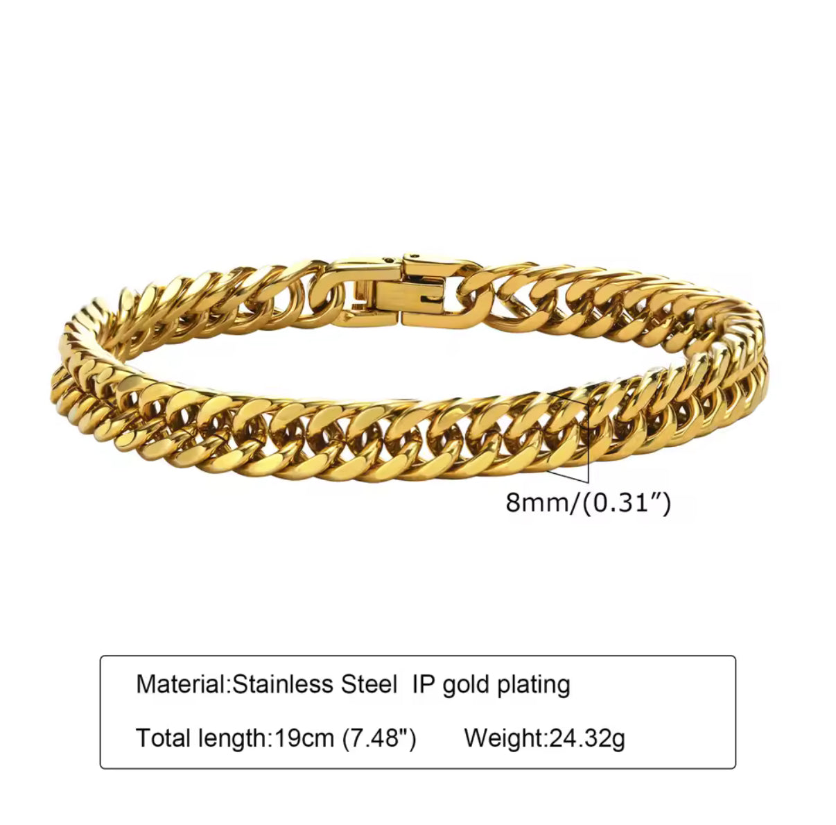 Miami Link Men’s Bracelet