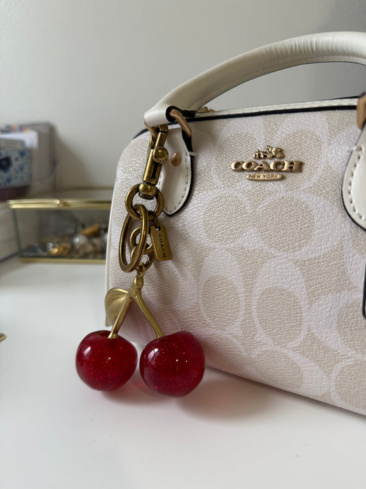Cherry Bag Charm
