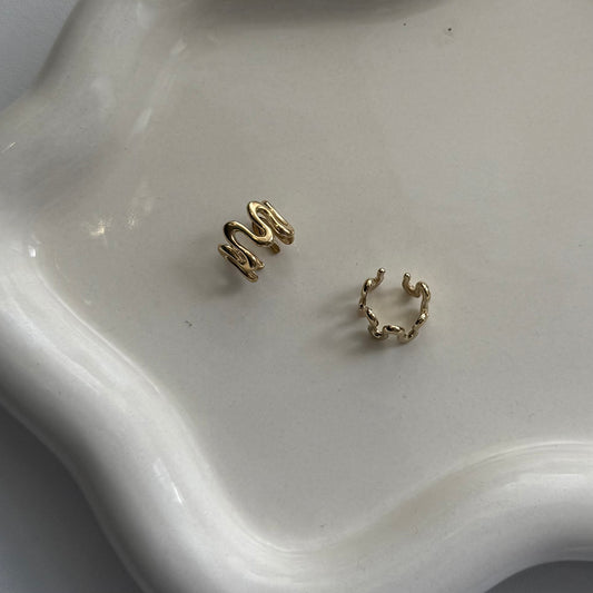 Wave Ear Cuff
