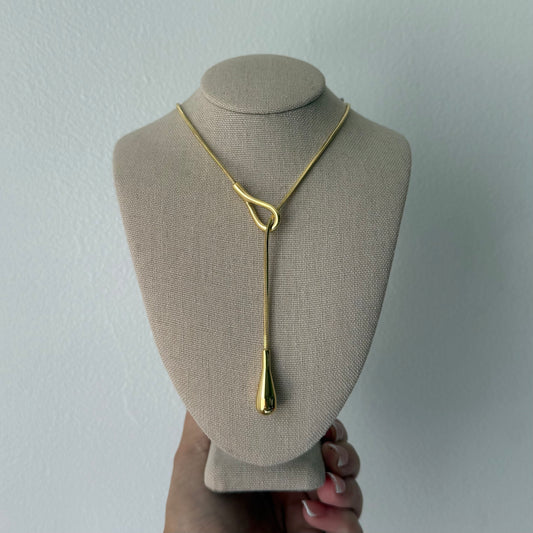 Drop Lariat Necklace