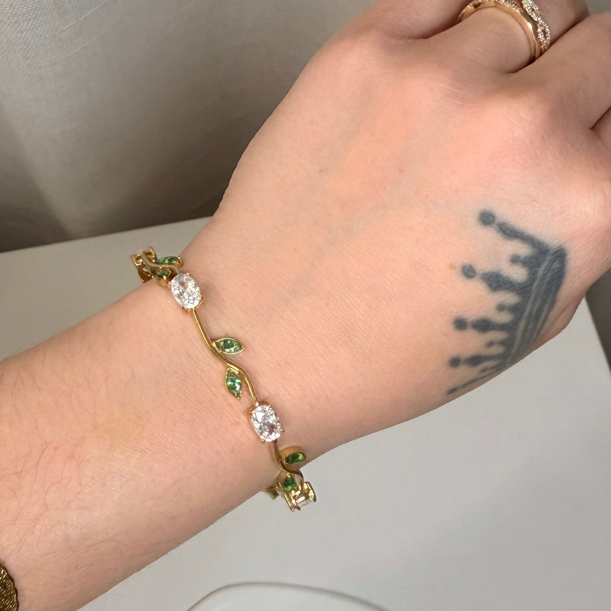 Fall Flower Bracelet