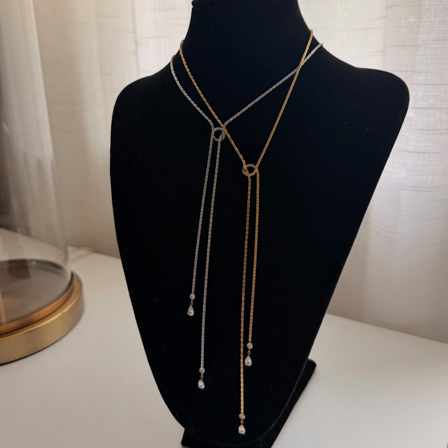 Knot Lariat Necklace