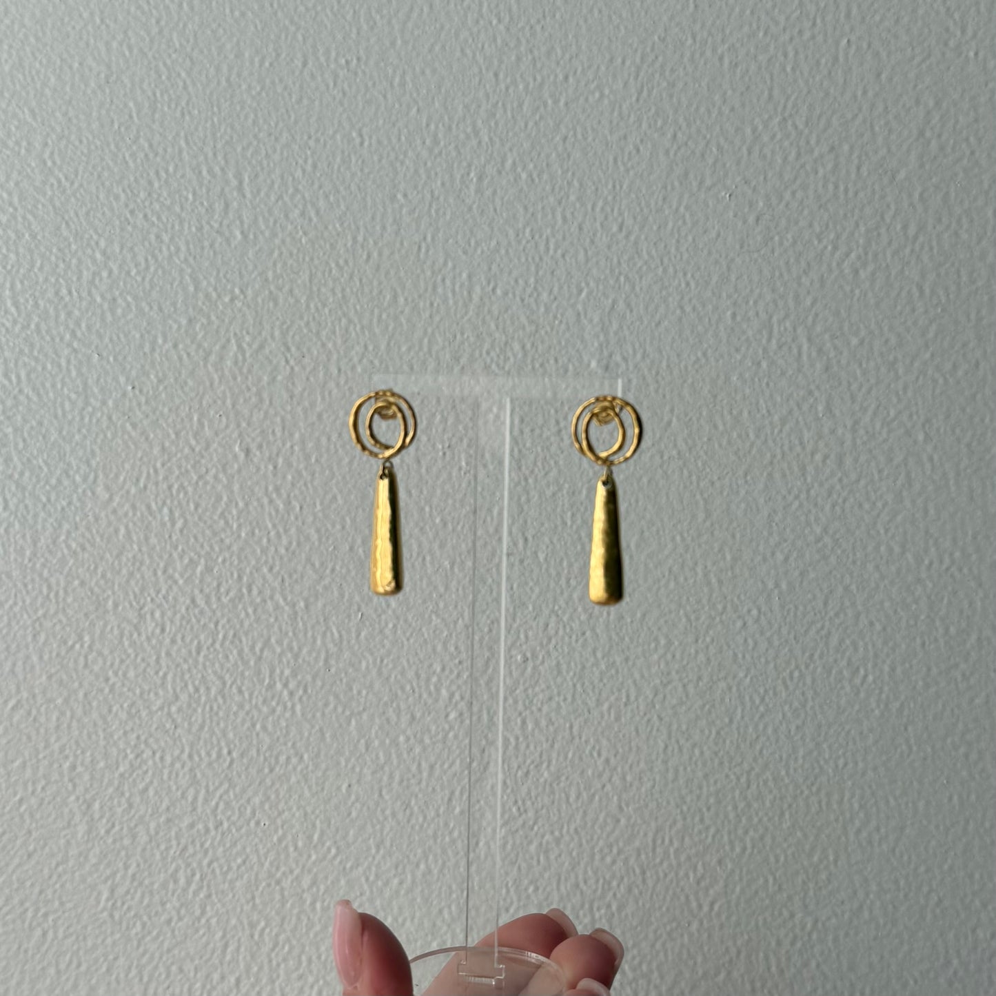 Fall Spiral Earrings