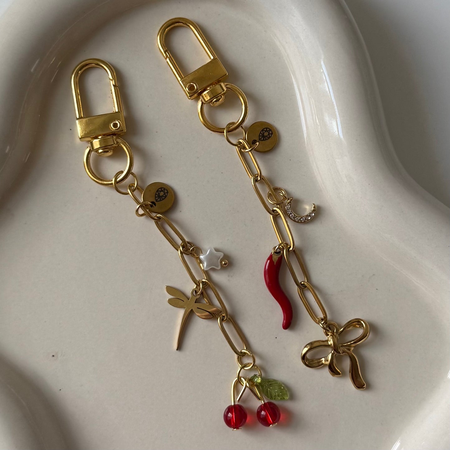 LipBalm Charm Keychain