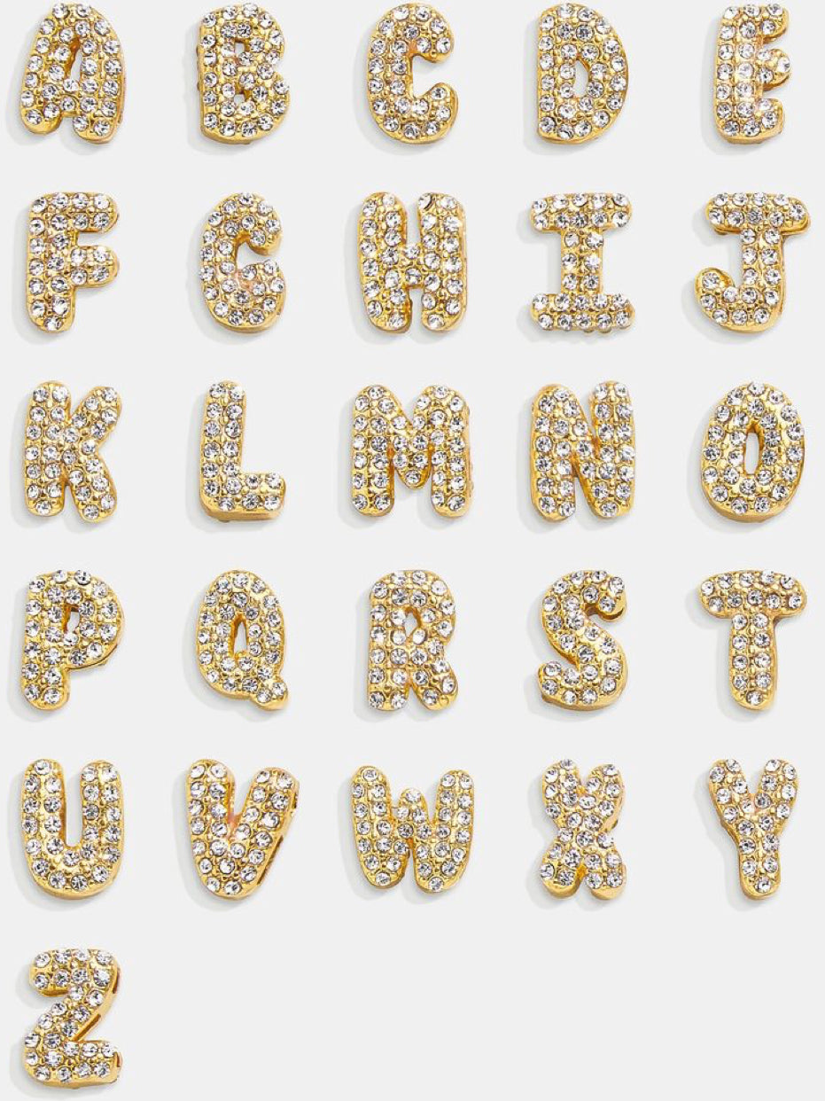 Mini Bubble Letter Necklace