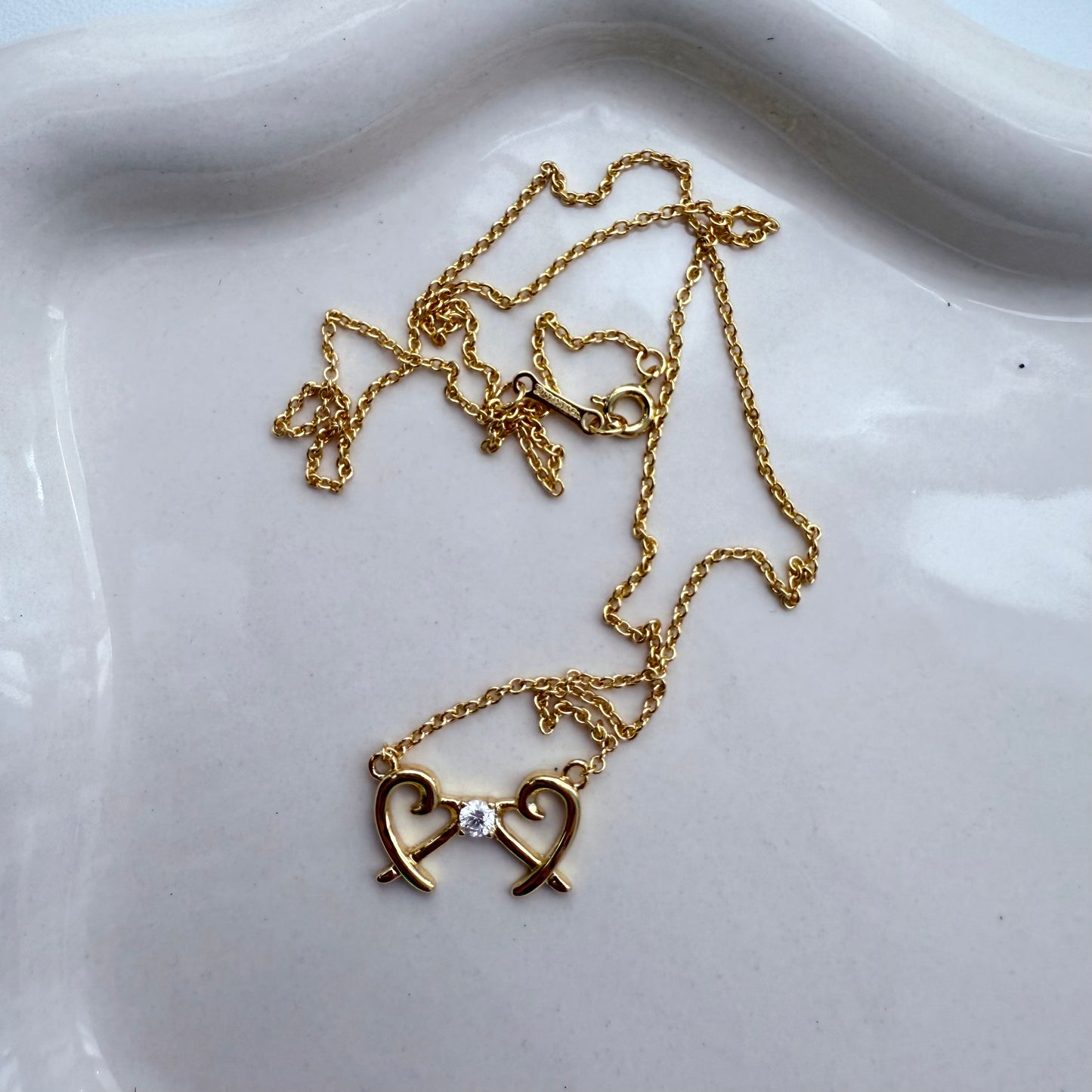 Tif Hearts Necklace